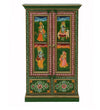 Greenland Wooden HandPainted Wardrobe & Almirah - D'DASS Store