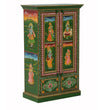 Greenland Wooden HandPainted Wardrobe & Almirah