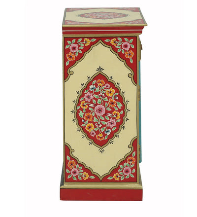 Udaipur Wooden Handpainted Console & Side Table - D'DASS Store