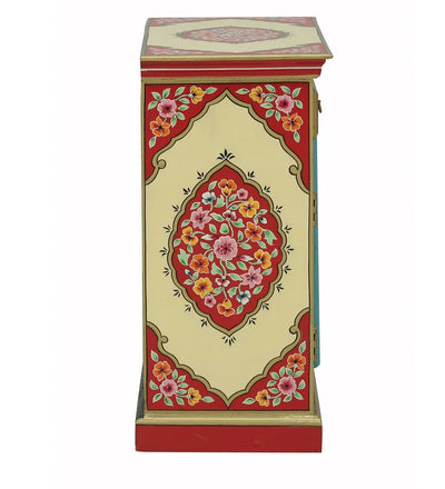 Udaipur Wooden Handpainted Console & Side Table - D'DASS Store