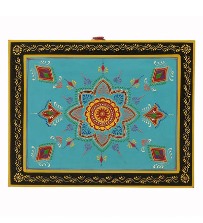 Mahrani Wooden Handpainted Console & Side Table - D'DASS Store