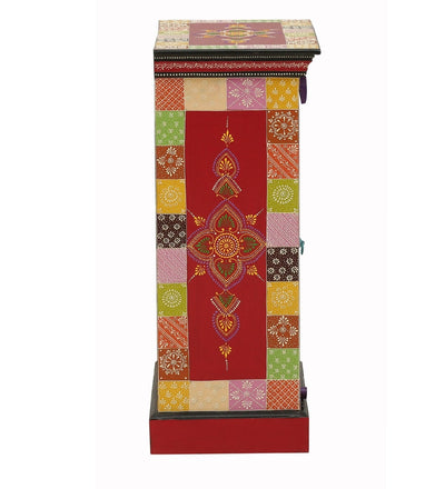 Regal Wooden Handpainted Console & Side Table - D'DASS Store