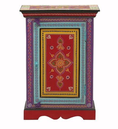 Regal Wooden Handpainted Console & Side Table - D'DASS Store