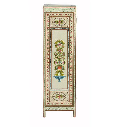 Almora Wooden HandPainted Wardrobe & Almirah - D'DASS Store