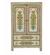 Almora Wooden HandPainted Wardrobe & Almirah