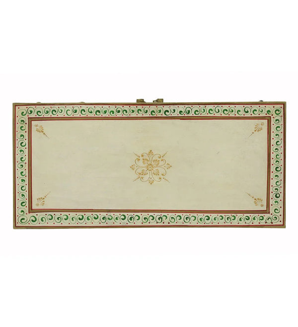 Almora Wooden HandPainted Wardrobe & Almirah - D'DASS Store