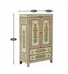 Almora Wooden HandPainted Wardrobe & Almirah