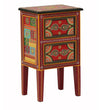 Marwar Wooden Handpainted Console & Side Table - D'DASS Store