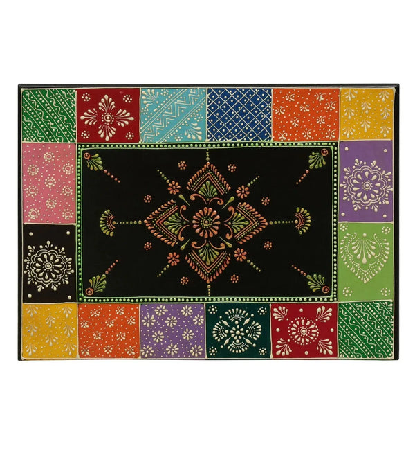 Jaisal Wooden Handpainted Console & Side Table - D'DASS Store