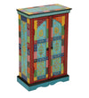 Hawai Wooden Handpainted Console & Side Table