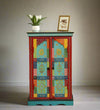 Hawai Wooden Handpainted Console & Side Table