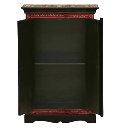 Pokaran Wooden Handpainted Console & Side Table - D'DASS Store