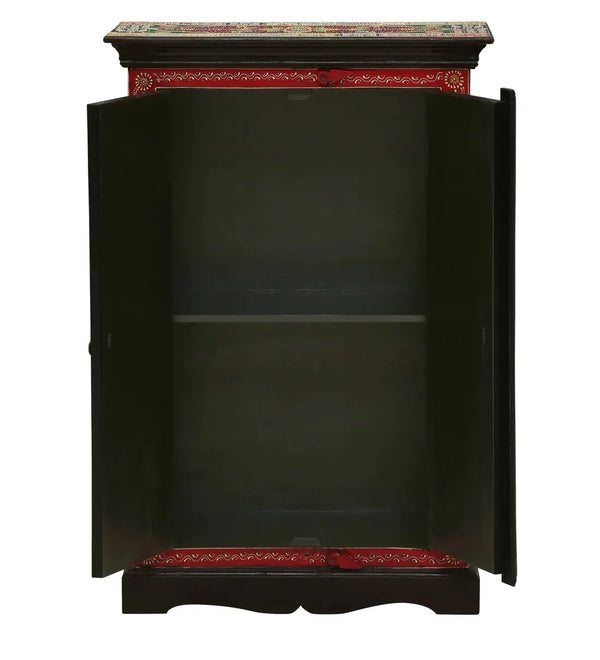 Pokaran Wooden Handpainted Console & Side Table - D'DASS Store