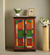 Pokaran Wooden Handpainted Console & Side Table