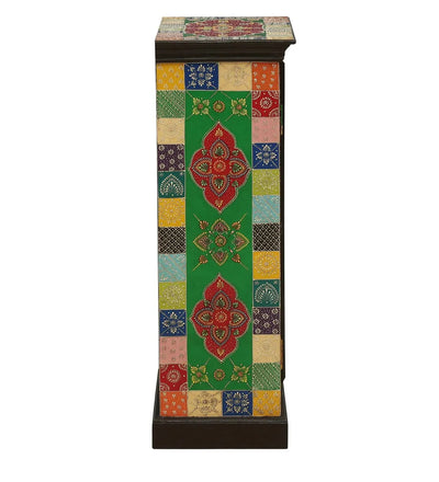 Pokaran Wooden Handpainted Console & Side Table - D'DASS Store