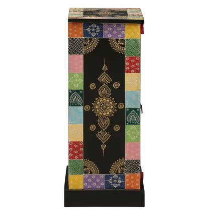 Kalakari Wooden Handpainted Console & Side Table - D'DASS Store