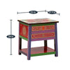 Amer Wooden Handpainted Console & Side Table - D'DASS Store