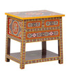 Rangrej Wooden Handpainted Console & Side Table - D'DASS Store