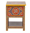 Rangrej Wooden Handpainted Console & Side Table - D'DASS Store