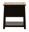 Churu Wooden Handpainted Console & Side Table