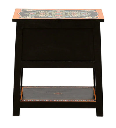 Churu Wooden Handpainted Console & Side Table - D'DASS Store