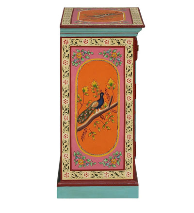 Kesar Wooden Handpainted Console & Side Table - D'DASS Store
