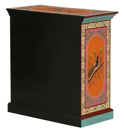Kesar Wooden Handpainted Console & Side Table - D'DASS Store