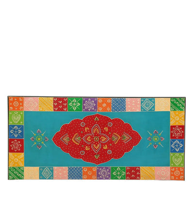 Mandakini Wooden Handpainted Console & Side Table - D'DASS Store