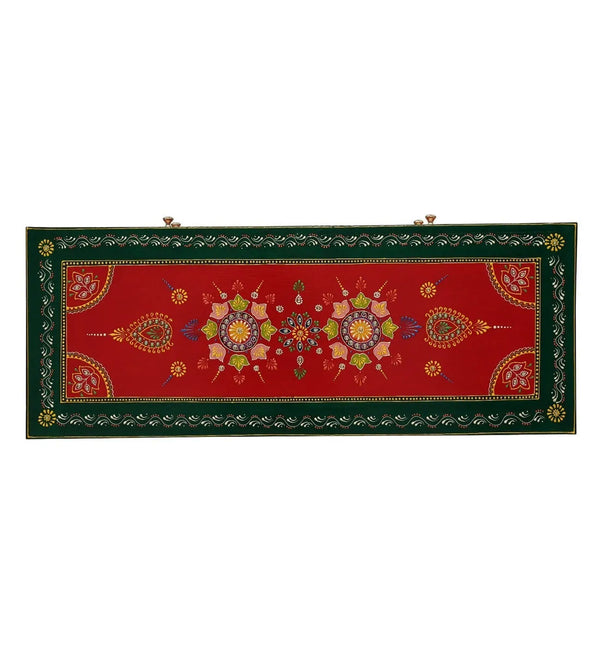 Lalgarh Wooden Handpainted Console & Side Table - D'DASS Store