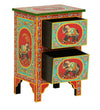 Bhagya Wooden Handpainted Console & Side Table - D'DASS Store