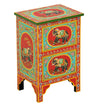 Bhagya Wooden Handpainted Console & Side Table