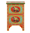Bhagya Wooden Handpainted Console & Side Table - D'DASS Store