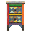 Bikaner Wooden Handpainted Console & Side Table