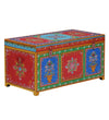 Gwalior Wooden Handpainted Decorative Wooden Trunk & Storage Box