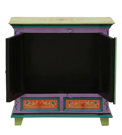 Bluecity Wooden Handpainted Console & Side Table - D'DASS Store