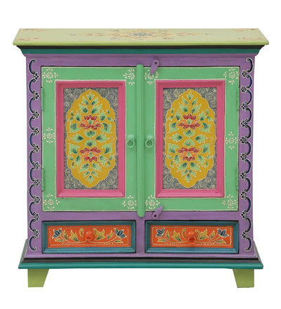 Bluecity Wooden Handpainted Console & Side Table - D'DASS Store