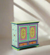 Bluecity Wooden Handpainted Console & Side Table