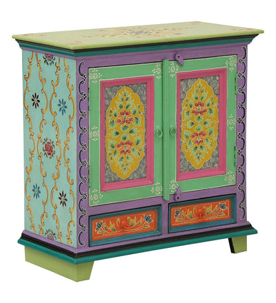 Bluecity Wooden Handpainted Console & Side Table - D'DASS Store