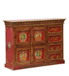Redfort Wooden Handpainted Console & Side Table - D'DASS Store
