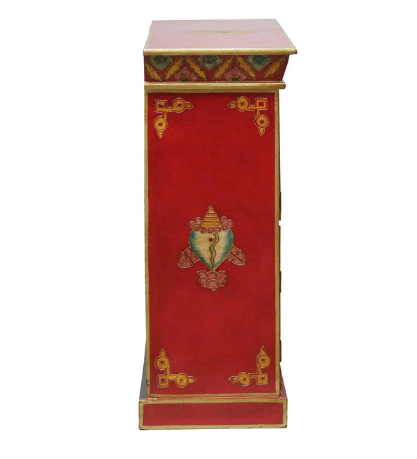 Redfort Wooden Handpainted Console & Side Table - D'DASS Store