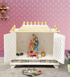 Solid Sheesham MDF Wooden Pooja Mandap