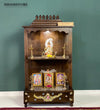Solid Sheesham Wooden Home Temple & Mandap for Home & Office | Puja Cupboard