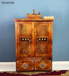 Solid Sheesham Wooden Pooja Mandir and Mandap with Gopuram