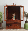 Solid Sheesham Wooden Pooja Temple &amp; Mandap for Home &amp; Office