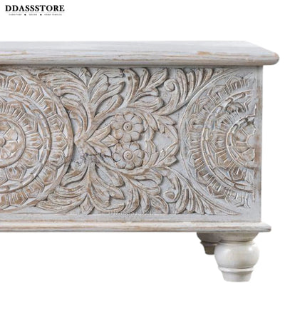 Wooden Trunk & Storage Box