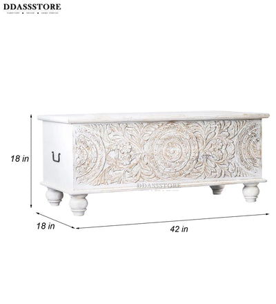 Wooden Trunk & Storage Box