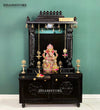 South Indian Style Hand Carved Solid Sheesham Wood Pooja Mandapam
