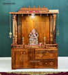 South Indian Style Solid Sheesham Wood Pooja Mandapam