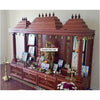 South Indian Style Solid Sheesham Wood Pooja Mandapam