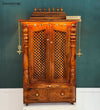 South Indian Style Solid Sheesham Wood Pooja Mandapam